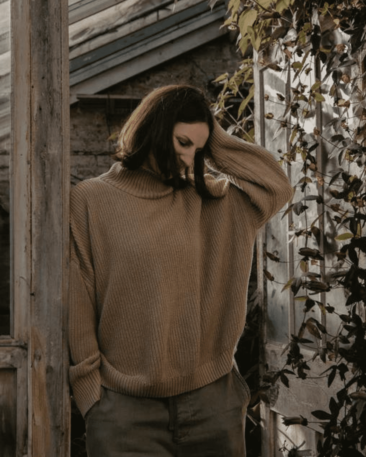 Knitted Turtleneck from The Simple Folk. Discover ethically-made