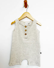 Henley Romper by Lou & Bear - OAT & OCHRE | Slow Fashion, Organic, Ethically-Made