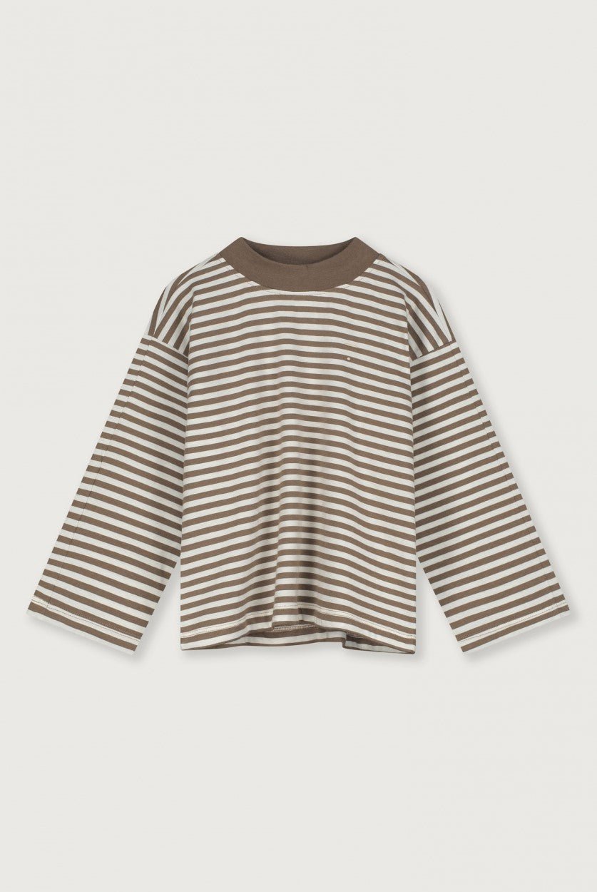 High Neck Long Sleeve Tee by Gray Label - OAT & OCHRE | Slow Fashion, Organic, Ethically-Made