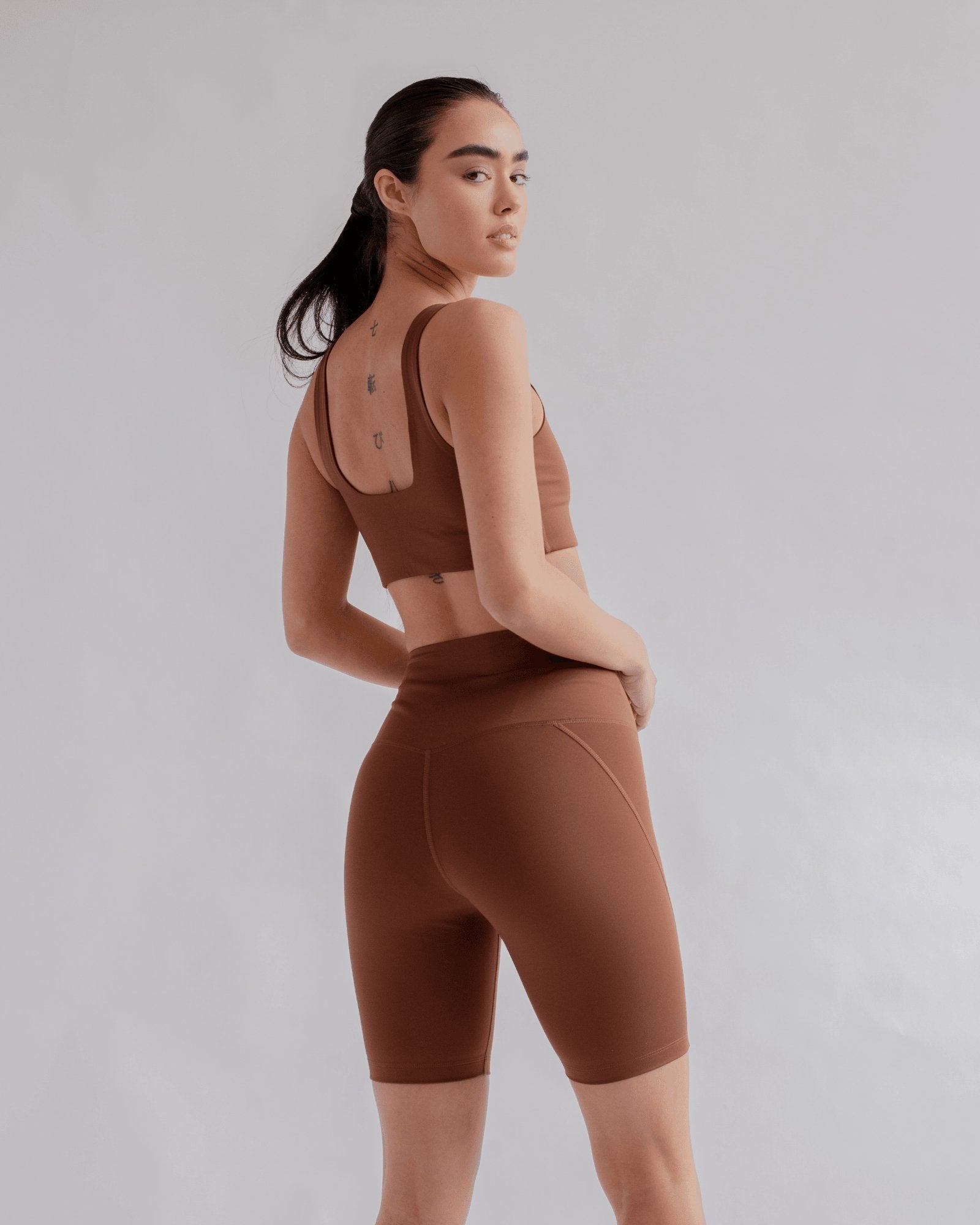 High Rise Bike Short from Girlfriend Collective. Discover