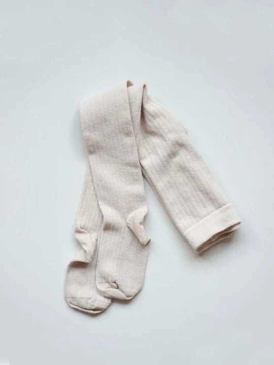 Ribbed Tights by The Simple Folk - OAT & OCHRE | Slow Fashion, Organic, Ethically-Made