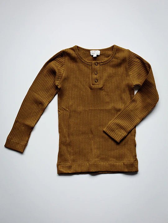 Ribbed Top by The Simple Folk - OAT & OCHRE | Slow Fashion, Organic, Ethically-Made
