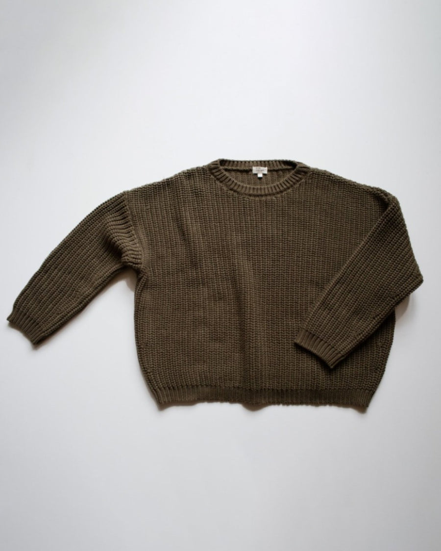 The Chunky Sweater by The Simple Folk - OAT & OCHRE | Slow Fashion, Organic, Ethically-Made