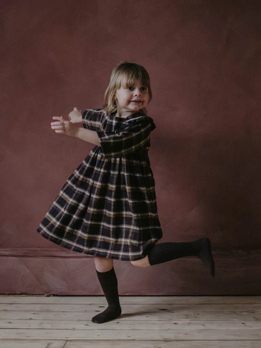 The Plaid Dress by The Simple Folk - OAT & OCHRE | Slow Fashion, Organic, Ethically-Made