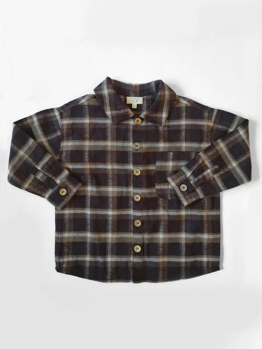 The Plaid Shirt by The Simple Folk - OAT & OCHRE | Slow Fashion, Organic, Ethically-Made