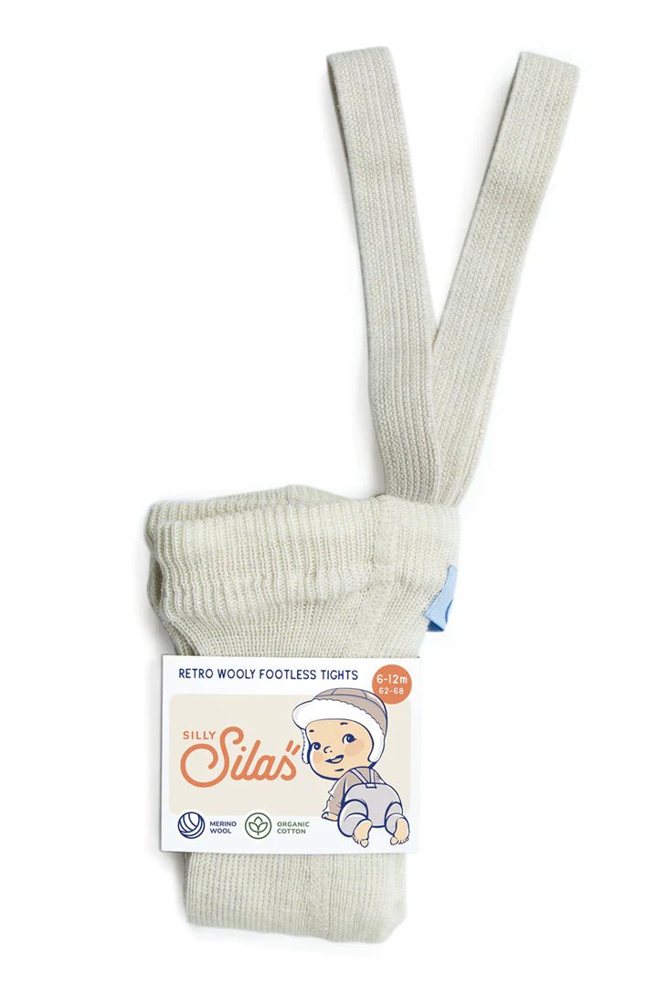 Wooly Tights Footless by Silly Silas - OAT & OCHRE | Slow Fashion, Organic, Ethically-Made
